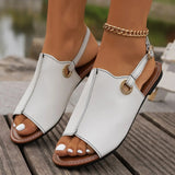Sandales Élégantes Style Romain pour l’Été