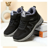 Bottes d'Hiver Unisexes en Cuir suédé