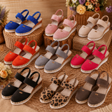 Sandales Compensées Espadrille – Confort et Style