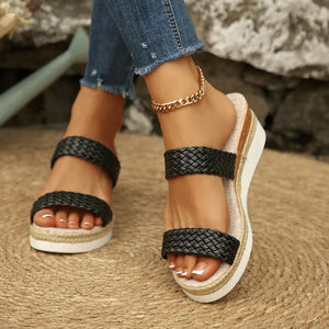 Sandales mules à plateforme