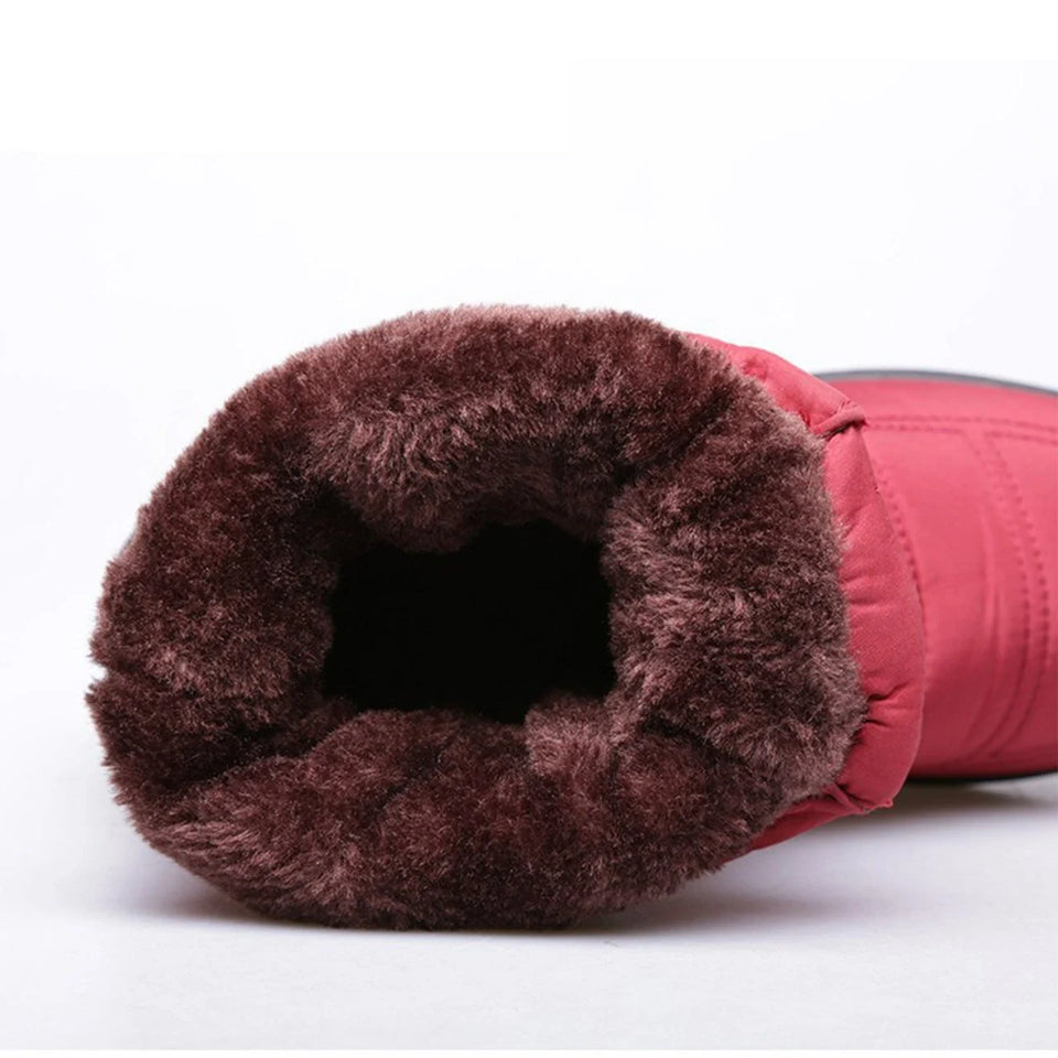 Bottes d'hiver doublées de fourrure