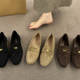 Mocassins Classiques Effet Daim