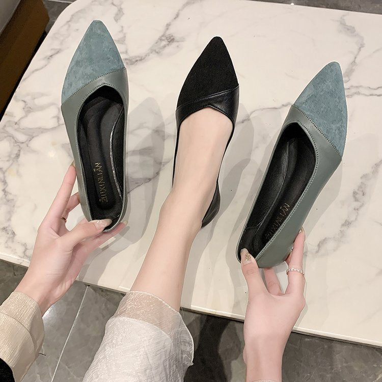 Ballerines Élégantes à Bout Pointu – Style Chic au Quotidien