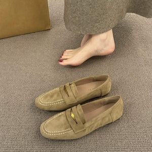 Mocassins Classiques Effet Daim