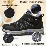 Bottes d'Hiver Unisexes en Cuir suédé