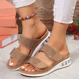 Sandales mules confort à strass