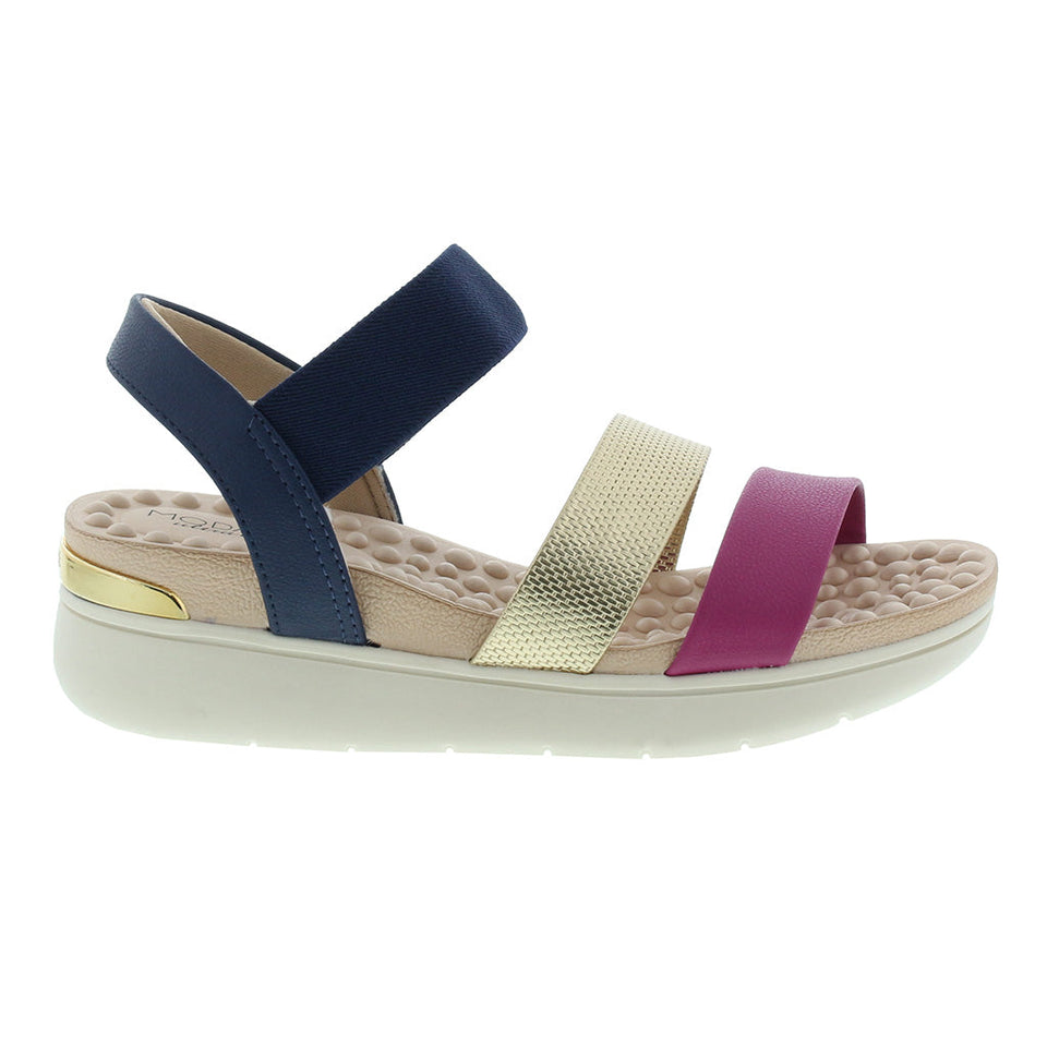 Sandales ultra-douces à talon métallique pour femmes (REFLEX-SENSE)