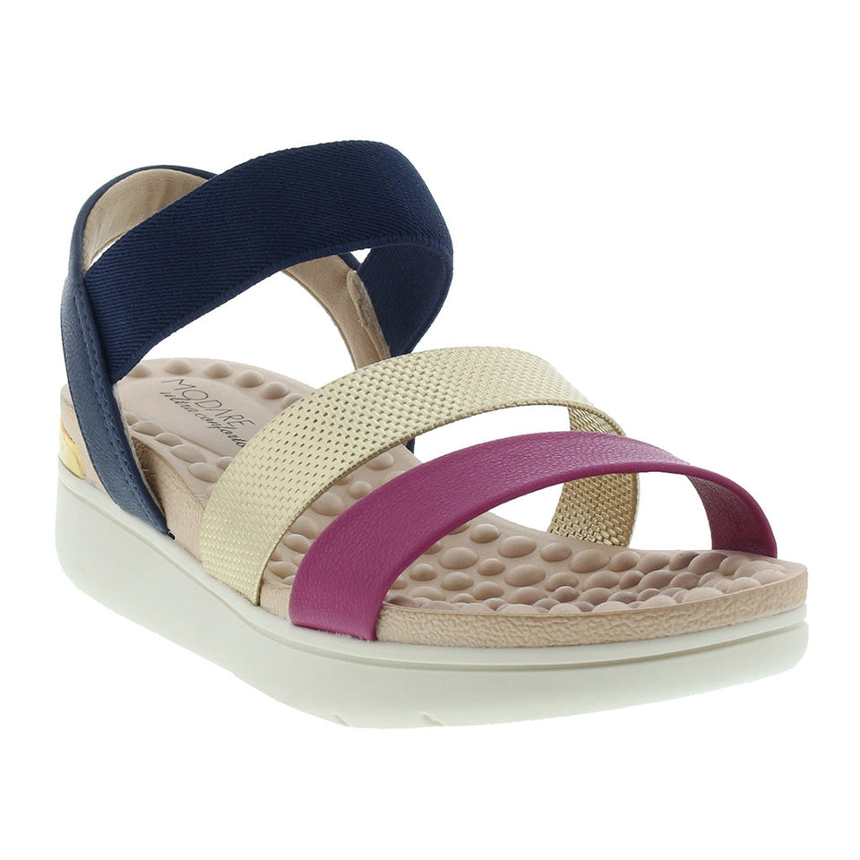 Sandales ultra-douces à talon métallique pour femmes (REFLEX-SENSE)