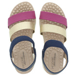 Sandales ultra-douces à talon métallique pour femmes (REFLEX-SENSE)