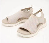 Sandales confort en maille respirante