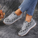 Sneakers Chic à Motif Monogramme