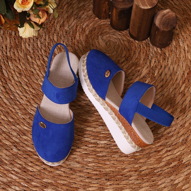 Sandales Compensées Espadrille – Confort et Style