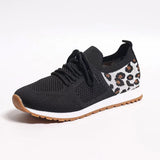 Baskets Décontractées en Maille pour Femme avec Détail Nœud