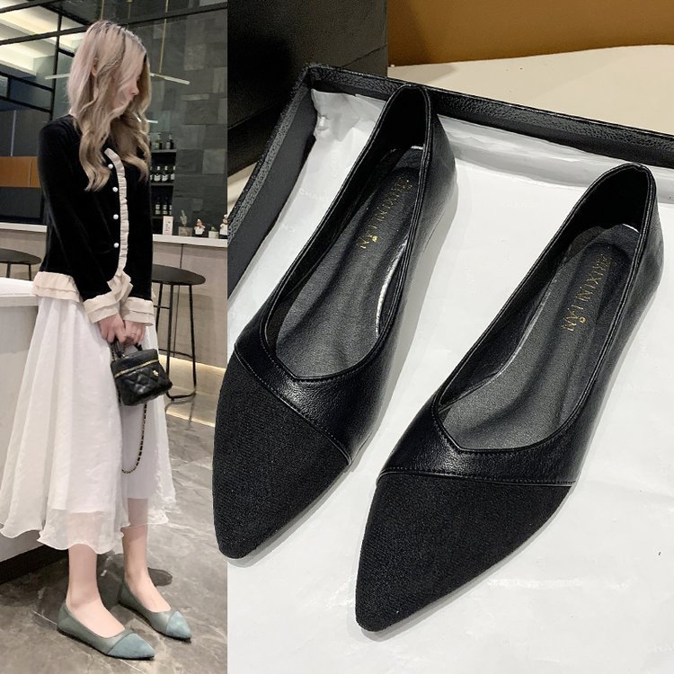 Ballerines Élégantes à Bout Pointu – Style Chic au Quotidien