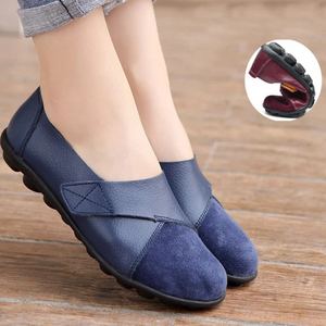 Mocassins à semelle souple et motif patchwork