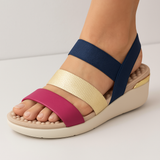 Sandales ultra-douces à talon métallique pour femmes (REFLEX-SENSE)