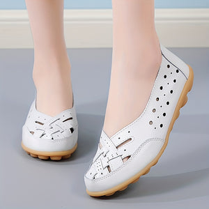 chaussures plates légères et respirantes