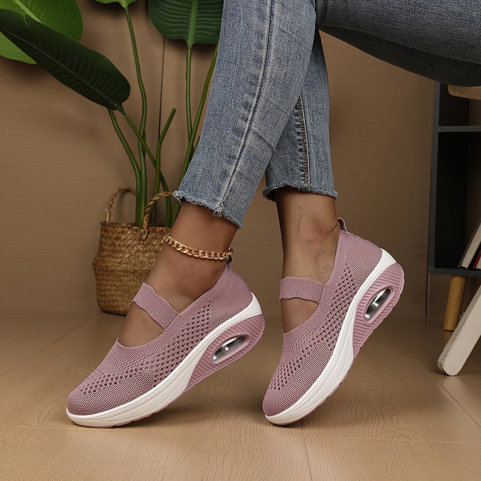 chaussures de marche femme design slip-on pratique