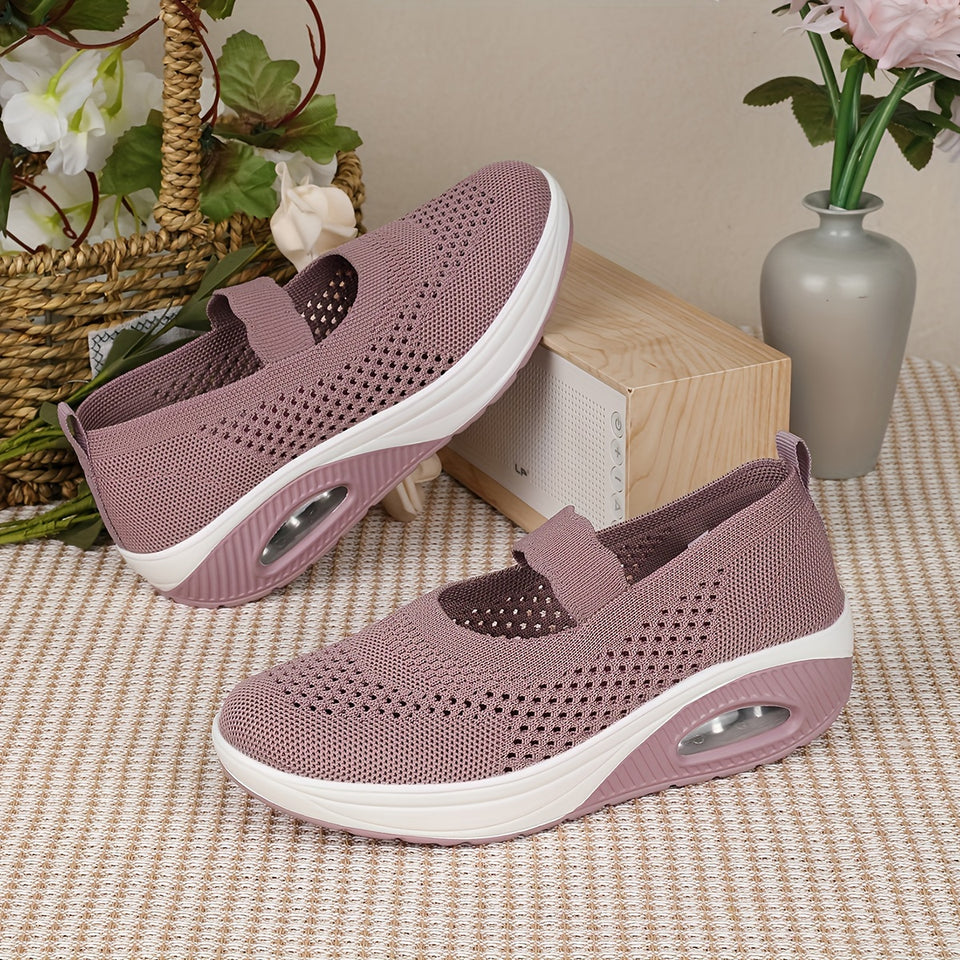 chaussures de marche femme design slip-on pratique