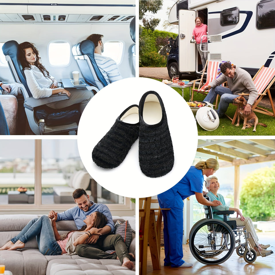 chaussons légers à enfiler unisexes