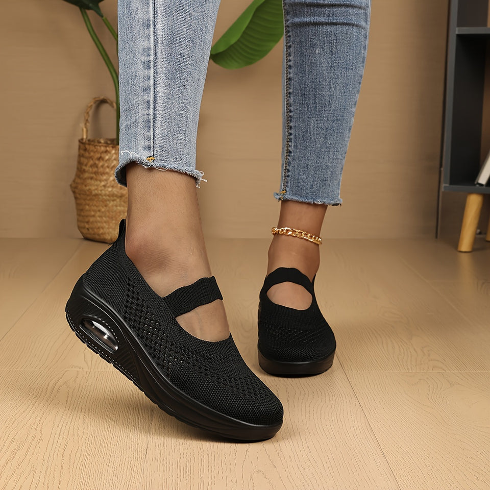 chaussures de marche femme design slip-on pratique
