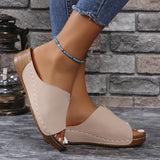 sandales à enfiler élégantes et polyvalentes