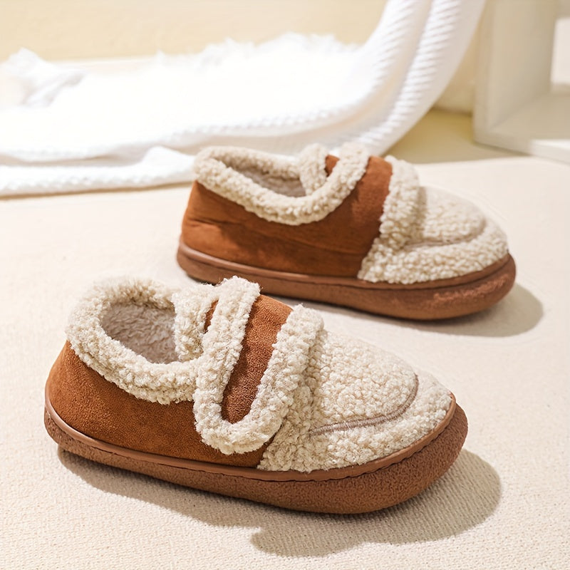 Pantoufles Douillettes Doublées en Polaire pour Femmes