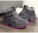 Bottines d'hiver en peluche chaudes pour femmes