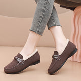 Mocassins Douillets d'Hiver pour Femmes