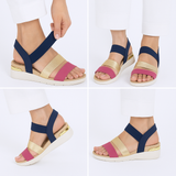 Sandales ultra-douces à talon métallique pour femmes (REFLEX-SENSE)