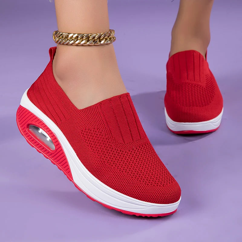 Chaussures de Marche Polyvalentes  en Maille pour Femmes!