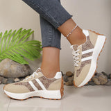 Sneakers Chic à Motif Monogramme