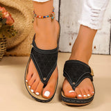 sandales estivales compensées pour femme