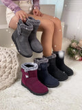 Bottes de Neige Montantes en Fourrure pour femmes