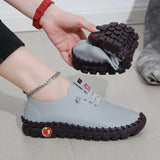 chaussures en cuir légères et confortables pour femmes