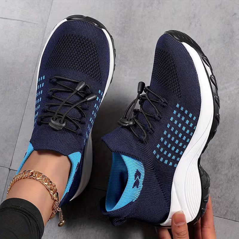Chaussures transpirantes antidérapantes et confortables pour femme