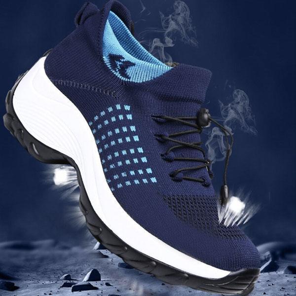 Chaussures transpirantes antidérapantes et confortables pour femme