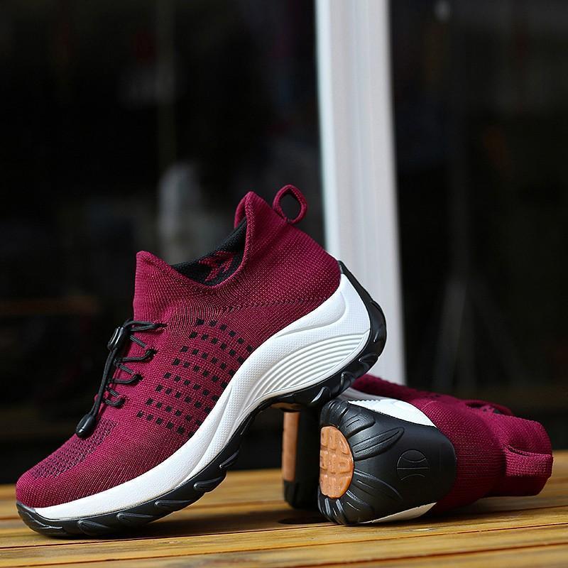 Chaussures transpirantes antidérapantes et confortables pour femme