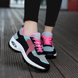 Baskets en maille de couleurs mélangées pour femmes